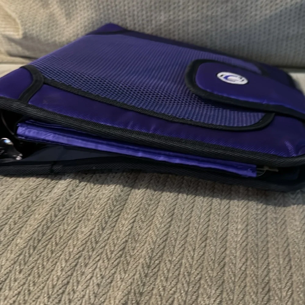 Case-it Open Tab Velcro Closure 2” School Binder 5-Color Tabbed Expanding file